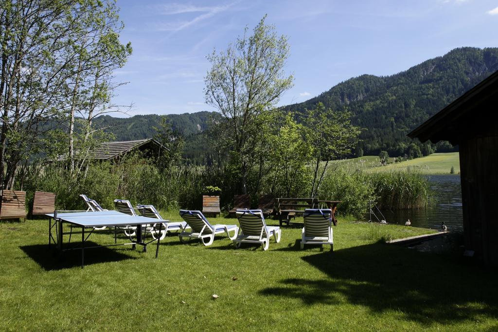 Hotel Haus Schluder - Familie Stanitzer Weissensee Exterior foto